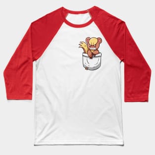 Pocket Yun goose Baseball T-Shirt